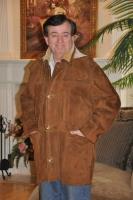 Fargo Detachable Hooded Spanish Merino Shearling Sheepskin Coat - Size L