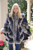 Princess Snow Top Fox Cashmere And Fox Cape