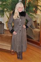Fur Trimmed Shearling Sheepskin Coats