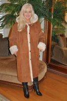 My Favorite Hooded Shearling Merino Shearling Sheepskin Coat