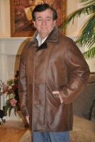 Mt. Shasta Leather Spanish Merino Shearling Sheepskin Coat - Size L