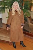 Warm All Over Hooded Spanish Merino Shearling Sheepskin Coat - Sizes 2, 6, 18, 24
