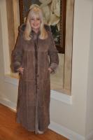 Soft Mocha Shearling Adventure Spanish Merino Shearling Sheepskin Coat