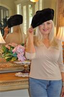 Mahogany Mink Applejack Hat