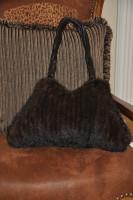 Classic Mahogany Knitted Bag