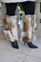 Foxy Rabbit Natural Color Boot Covers