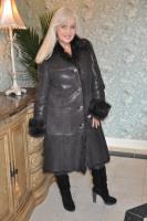 My Favorite Coat Full Toscana Leather Shearling Sheepskin Coat