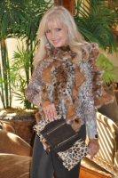 Clutch Style Animal Print Purse