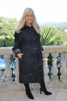 Timeless Beauty Black Spanish Merino Shearling Sheepskin Coat