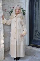 Soft Winter Spanish Merino Shearling Sheepskin Coat