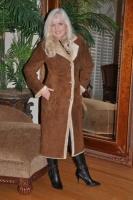 Hour Glass Perfection Spanish Merino Shearling Sheepskin Coat - Sizes 2 and 8