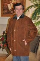 Ft. Worth Spanish Merino Shearling Sheepskin Coat - Size L