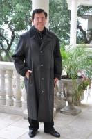 All Around Town Black Napa Spanish Merino Shearling Sheepskin Coat