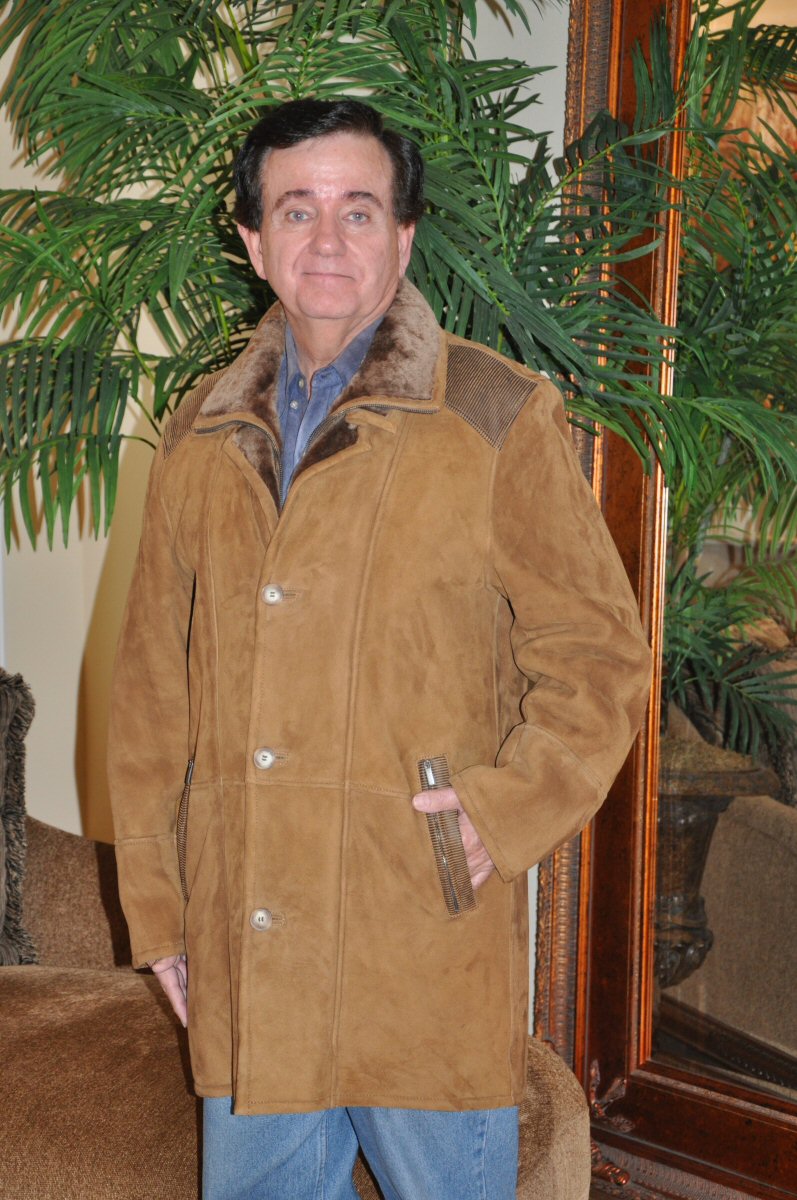 Sportsman Spanish Merino Shearling Sheepskin Coat - Size L - Fur 