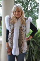 Flirty Lynx And Fox Vest - Size 8