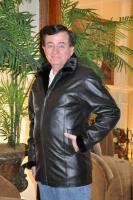 Longhair Black Mink Jacket Reversible to Black Leather