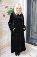 Evening Out Reversible Black Sheared Mink Coat