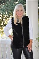 Coco Treat Sheared Beaver Groove Vest