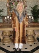 Ginger Sensation Sheared Beaver Coat