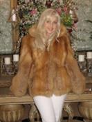 Flamming Ember Red Fox Coat