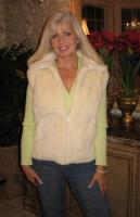 Creamy White Fur Vest - Sizes 2, 4,  8 and 12