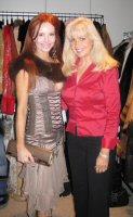 Phoebe Price wearing Aspen Fashions Fox Collar Model 19003 with Designer Gwen - SOLD OUT