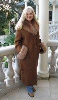 Chantilly Suede Spanish Merino Shearling Coat