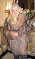 Crystal Fox Coat - 31" - Sizes 8, 10 and 14