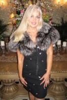 Foxy Girl Silver Fox Cape