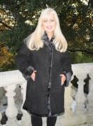 Walk In The Park Spanish Merino Shearling Sheepskin Coat - Size 12