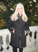 Walk In The Park Spanish Merino Shearling Sheepskin Coat - Size 12