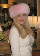 Cotton Candy Pink Fox Headband