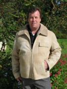 Dennis Suede Shearling Jacket