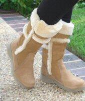 Pajar Koala Chestnut Sheepskin/Shearling Boots