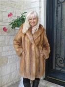Fan The Flame Natural Red Fox Coat