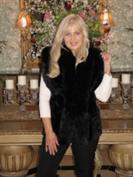 Flirty Sheared Beaver And Fox Fur Vest