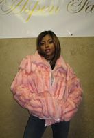 Taraji Henson wearing Pink Rabbit Jacket Model 269P SOLD OUT